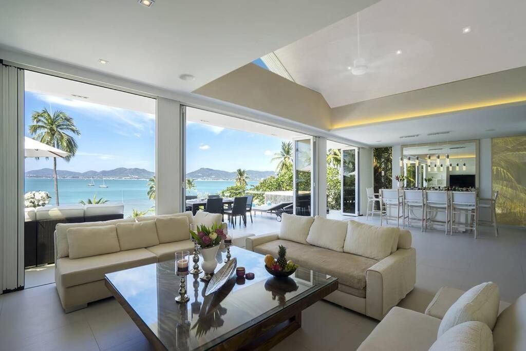 Villa Nirvana - Beachfront Tropical Chic 4Br Haven In Cape Panwa, Phuket Ban Makham المظهر الخارجي الصورة