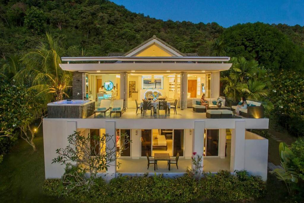 Villa Nirvana - Beachfront Tropical Chic 4Br Haven In Cape Panwa, Phuket Ban Makham المظهر الخارجي الصورة